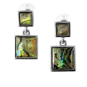 Abalone Handmade Dangle Earrings